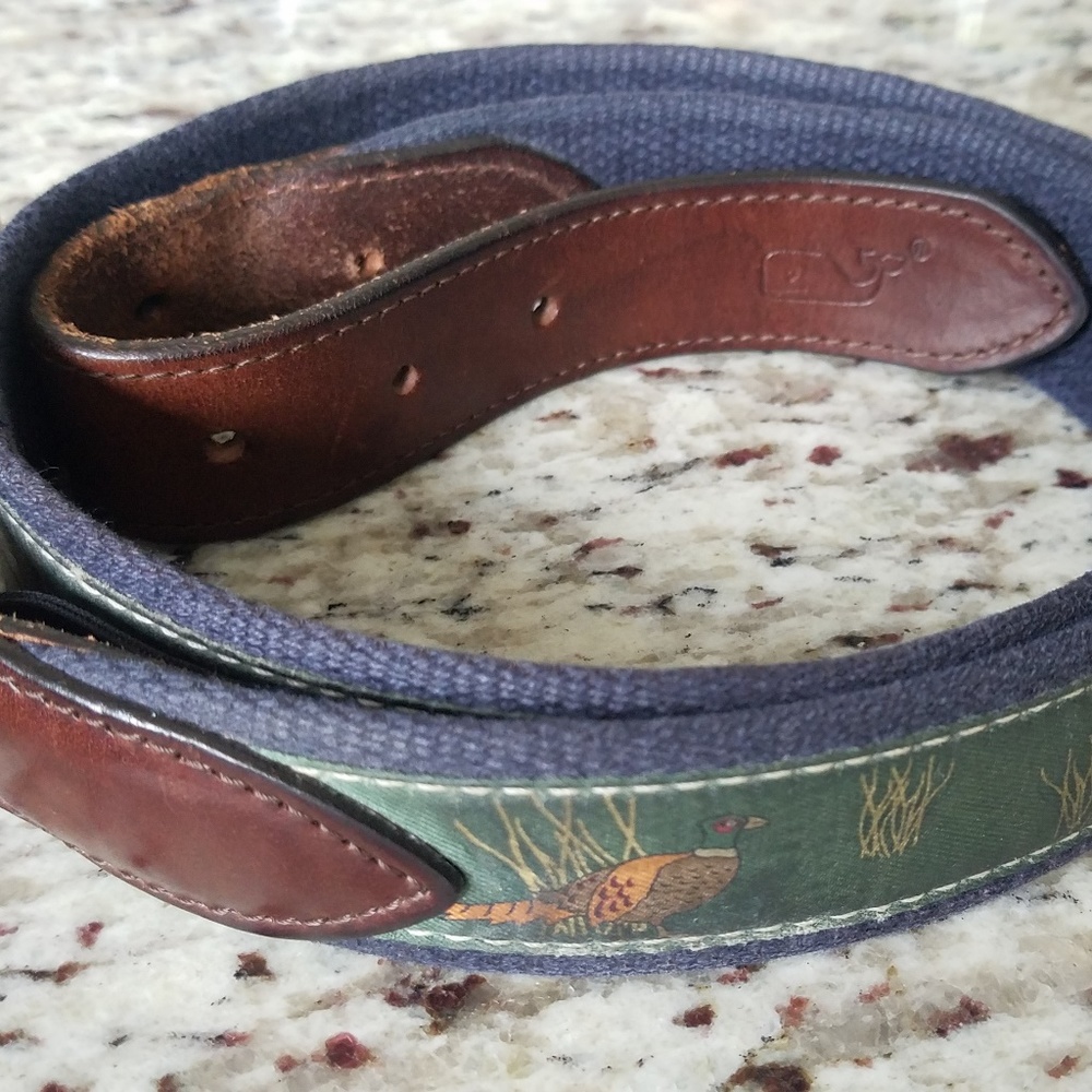 Vineyard Vines Pheasant Belt